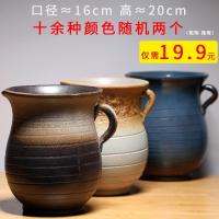 陶瓷花盆粗陶多肉花盆肉肉花盆陶罐法师大老桩花盆套餐组合