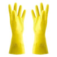 十双装乳胶洗衣家务家用洗碗橡胶皮手套耐磨女防水塑厨房牛筋劳保