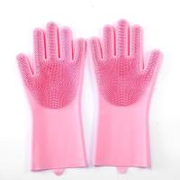 厨房橡胶洗碗手套女家务用耐用型硅胶胶皮刷碗洗衣服防水清洁神器