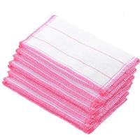 大号棉纱洗碗布抹布不毛加厚洗碗巾不沾油刷碗布百洁布吸水纱布