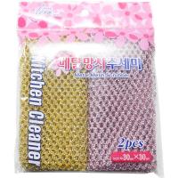 韩国刷不粘锅专用刷锅抹布 厨房百洁布仿钢丝球不毛不沾油