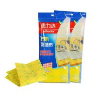 万用抹布3片装洗碗巾百洁布吸水不毛厨房不沾油特价