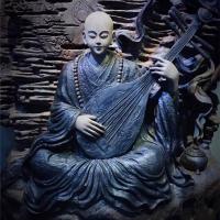 崖柏摆件 陈化精品木关公达摩观音寿星客厅实木刻工艺品 根