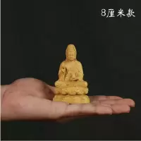 精品杨木汽车饰品摆件平安车饰佛像礼品刻工艺实木