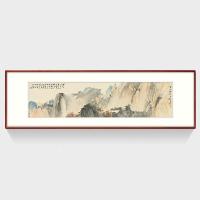 [十年老店]张大千山水画客厅装饰画国画书房茶室挂画富春山居图