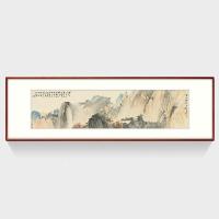 [十年老店]张大千山水画客厅装饰画国画书房茶室挂画富春山居图