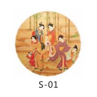 日式和伞油纸伞防雨实用樱花仕女寿司料理店天花板吊顶装饰雨伞