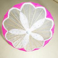 亮片舞蹈伞茉莉情怀 茉莉花开舞蹈道具伞江南工艺伞