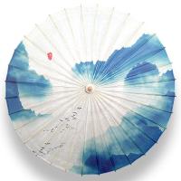 油纸伞古风男水墨印染风格古典中国风汉服配饰伞手工防雨防晒耐用