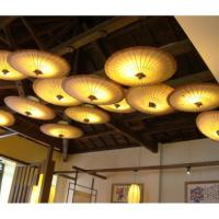 油纸伞复古怀旧风格火锅店宾馆展厅商场茶楼饭店吊顶装饰伞