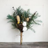 玫瑰满天星保鲜永生花干花花束装饰摆件家居客厅摆设餐桌卧室真花