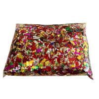 亮片手撒彩碎纸庆典彩纸礼宾花闪粉气球礼炮花瓣塑料金蛋开业纸片