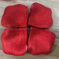 仿真花瓣 玫瑰花 无妨布花瓣求婚场景布置装饰 仿真花瓣 婚庆