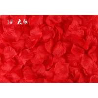 花瓣红玫瑰生日布置塑料仿真花瓣蜡烛婚庆结婚花童撒花瓣花篮婚礼