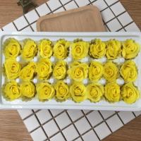 真永生花diy材料包小干花迷你车挂钥匙扣制作材料2-3cm玫瑰花