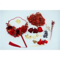 十一月 鲜花永生花干花DIY材料包团扇
