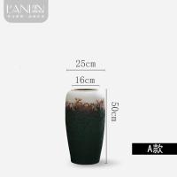 景德镇陶瓷落地大号花瓶清仓复古插花花器家居装饰品摆件仿旧陶罐