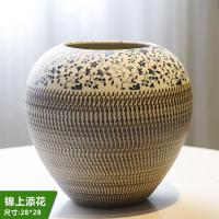 景德镇陶瓷花瓶摆件创意客厅玄关酒柜摆场花插花器家居软装装饰品