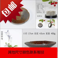 复古陶瓷花器 中式禅意插花花盆 茶席茶道插花 送剑山教程