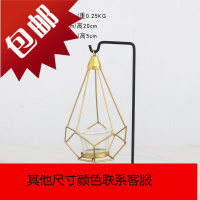 创意北欧风蜡烛吊灯餐桌烛光晚餐浪漫婚庆摆件客厅桌面装饰品