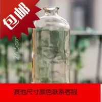 小口玻璃瓶 花瓶花器花插 清新森系INS日式北欧装饰摆件