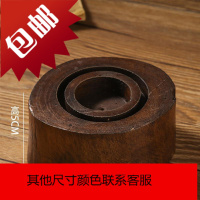 泰国实木质烛台摆件复古蜡烛台创意装饰东南亚风桌面摆件装饰