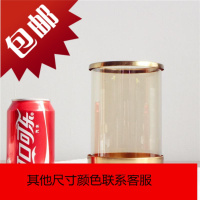 北欧风格摆件轻奢简约金属电镀蜡烛台可用LED铜线灯餐桌装饰品