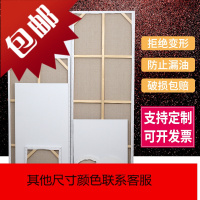 定做3CM超大油画框 中细纹亚麻雨露麻加厚内框油画布框