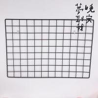 少女心放映室 ins墙面铁艺网格 铁架子网片照片墙 房间寝室装饰墙