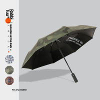 迷彩黑胶全自动雨伞男晴雨两用专业太阳伞女防晒防紫外线直男遮阳