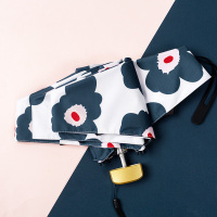 ZHISAN女神防晒防紫外线超轻小遮阳伞晴雨伞两用女折叠太阳伞