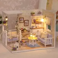 音乐盒八音盒手工diy小屋拼装房子六一儿童节创意生日送女生