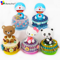 diy手工音乐盒材料包马赛克旋转八音盒亲子六一暖场团建活动