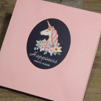 18寸覆膜DIY手工相册影集粘贴式儿童宝宝成长记录家庭通用纪念册