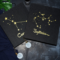 覆膜星座diy手工相册影集本粘贴式情侣浪漫拍立得生日纪念册