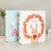 相册影集插页式过塑6寸5寸240张家庭纪念册情侣相册本相簿