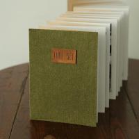 军绿风琴相册手工DIY剪贴同学录送明星牛皮纸复古签名签到本