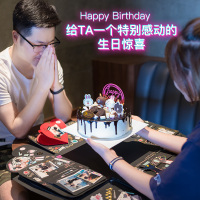 生日惊喜爆炸盒子diy手工相册照片定制抖音网红异地恋盒