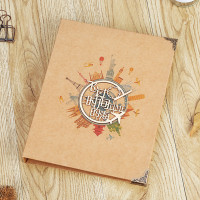 电影票车票收藏册火车飞机旅行票纪念收集拍立得相册票据收纳本