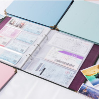 飞机票高铁动车票根收藏册票电影票收纳本收集夹3寸相册