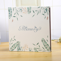 PU皮diy相册影集自粘贴式覆膜手工创意本宝宝纪念册情侣浪漫