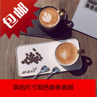 创意陶瓷杯子办公室水杯咖啡杯简约情侣杯牛奶杯带勺马克杯早餐杯