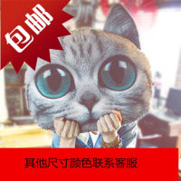 喵星人抱枕可爱猫咪公仔创意玩偶靠垫毛绒玩具布娃娃男生日女