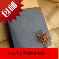 牛仔布面 六寸4r清新插页式影集6寸照片活页迷你小相册本