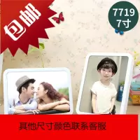 影楼相框摆台创意7七寸10寸儿童照片相片框可爱韩版相架现代简约
