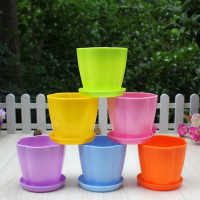 【特大号2个装】花盆特价清仓彩色塑料大号花盆室内阳台盆栽树脂花盆种菜盆玫瑰花花卉仿真花仿陶瓷多肉创意特大号2个装花瓣盆