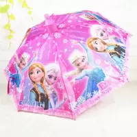 儿童雨伞男女童小学生自动幼儿园小孩子公主宝宝防水套晴雨伞 a中号舞动冰雪
