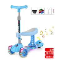 儿童滑板车2-3-5-6-8岁小孩宽轮单脚滑滑车男女三轮宝宝溜溜车