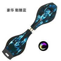 儿童两轮滑板车6岁以上双二轮初学者女男孩摇摆闪光游龙蛇活力板