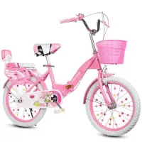 儿童自行车折叠自行车16182022寸女孩单车678911岁